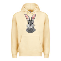 Pina Colada Bunny Face Premium Hoodie - RanaPortraitStore