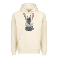 Tofu Bunny Face Premium Hoodie - RanaPortraitStore