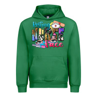 Emerald resting nurse face Urban Hoodie - Zillion Design Studio