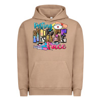 Pigment Burro resting nurse face Urban Hoodie - Zillion Design Studio