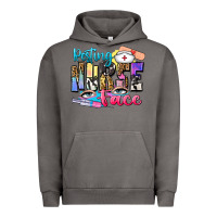 Pigment Tornado resting nurse face Urban Hoodie - Zillion Design Studio