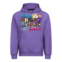 Tulip resting nurse face Urban Hoodie - Zillion Design Studio