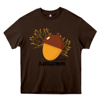 Chocolate Brown Welcome Autumn Heavy Core Tee - Bettercallsaul