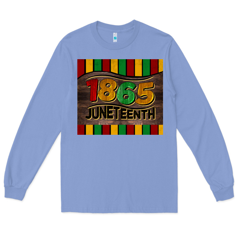 1865 Juneteenth Tumbler Long Sleeve Tee by BarkalooDesign | Teevron