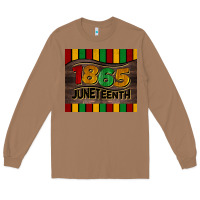 Toasted Coconut 1865 juneteenth tumbler Long Sleeve Tee - BarkalooDesign