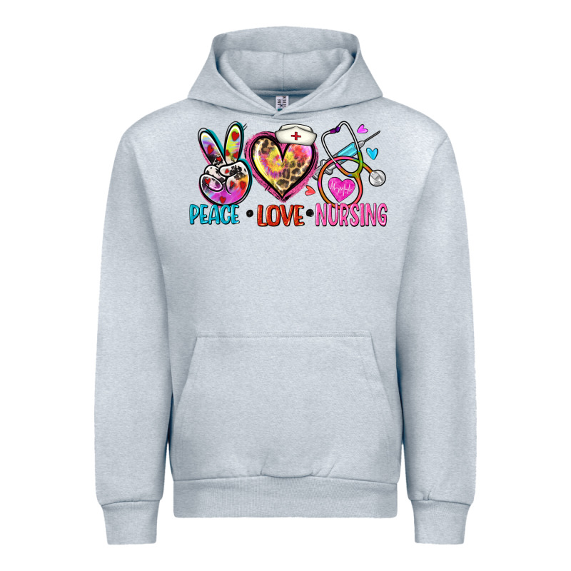 Peace Love Nursing Urban Hoodie by Zillion Design Studio | Teevron