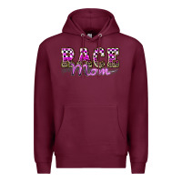 Burgundy race mom Premium Hoodie - Zillion Design Studio