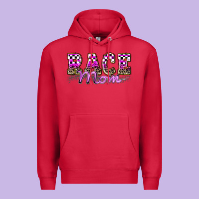 Race Mom Premium Hoodie Designed By Zillion Design Studio