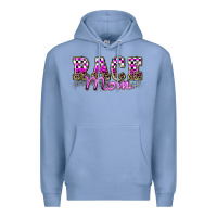 Colony Blue race mom Premium Hoodie - Zillion Design Studio