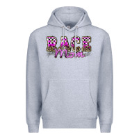 Heather Grey race mom Premium Hoodie - Zillion Design Studio