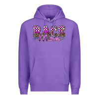 Purple race mom Premium Hoodie - Zillion Design Studio
