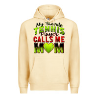 My Favorite Tennis Player Calls Me Mom Premium Hoodie | Teevron