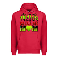 Cardinal my favorite tennis player calls me mom Premium Hoodie - Zillion Design Studio