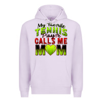 Lilac my favorite tennis player calls me mom Premium Hoodie - Zillion Design Studio