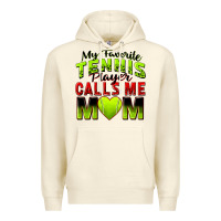 Sandshell my favorite tennis player calls me mom Premium Hoodie - Zillion Design Studio