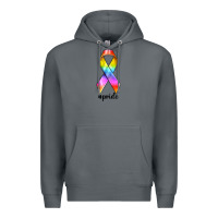 Rock pride ribbon Premium Hoodie - texasbilliewilder