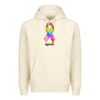 Sandshell pride ribbon Premium Hoodie - texasbilliewilder