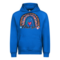 Cobalt nurse rainbow Urban Hoodie - Zillion Design Studio