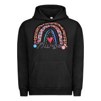Pigment Black nurse rainbow Urban Hoodie - Zillion Design Studio