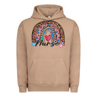 Pigment Burro nurse rainbow Urban Hoodie - Zillion Design Studio