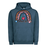 Pigment Midnight Navy nurse rainbow Urban Hoodie - Zillion Design Studio