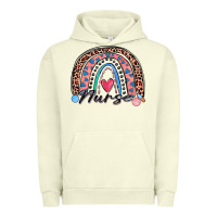 Pigment Pistachio nurse rainbow Urban Hoodie - Zillion Design Studio