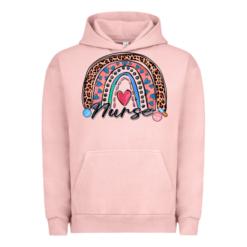 Nurse Rainbow Urban Hoodie by Zillion Design Studio | Teevron