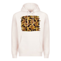 Pale Pink Bunny Pattern Premium Hoodie - RanaPortraitStore