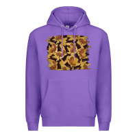 Purple Bunny Pattern Premium Hoodie - RanaPortraitStore