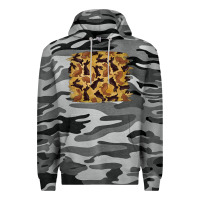 Slate Camo Bunny Pattern Premium Hoodie - RanaPortraitStore