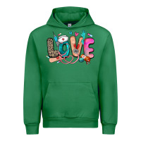 Emerald love nurse Urban Hoodie - Zillion Design Studio
