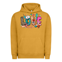 Pigment Peanut Butter love nurse Urban Hoodie - Zillion Design Studio