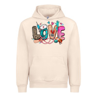 Sandshell love nurse Urban Hoodie - Zillion Design Studio