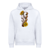 White sport baseball  lightning bolt Urban Hoodie - texasbilliewilder