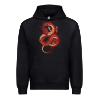 Foreset Green red dragon Urban Hoodie - RanaPortraitStore