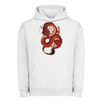 Pigment Lunar Rock red dragon Urban Hoodie - RanaPortraitStore
