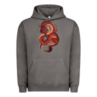 Pigment Tornado red dragon Urban Hoodie - RanaPortraitStore