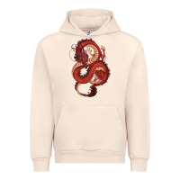 Sandshell red dragon Urban Hoodie - RanaPortraitStore