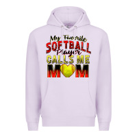 Lilac my favorite softball player calls me mom Premium Hoodie - Zillion Design Studio