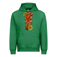 Emerald sport basketball lightning bolt Urban Hoodie - texasbilliewilder