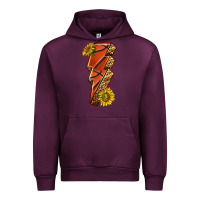 Mauve Wine sport basketball lightning bolt Urban Hoodie - texasbilliewilder