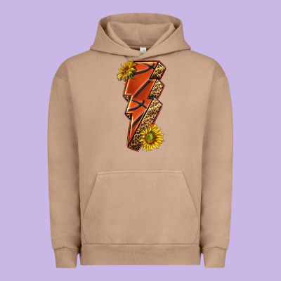 Urban Hoodie sport basketball lightning bolt