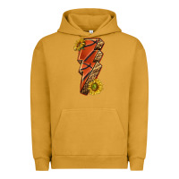 Pigment Peanut Butter sport basketball lightning bolt Urban Hoodie - texasbilliewilder