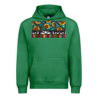 Emerald Rusty Sunflowers with Cowhide and Turquoise Urban Hoodie - RanaPortraitStore