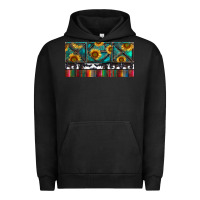 Pigment Black Rusty Sunflowers with Cowhide and Turquoise Urban Hoodie - RanaPortraitStore