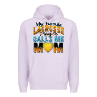 Lilac my favorite lacrosse player calls me mom Premium Hoodie - Zillion Design Studio