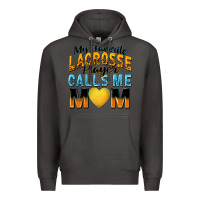 Smoke my favorite lacrosse player calls me mom Premium Hoodie - Zillion Design Studio