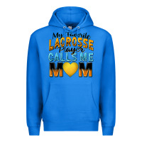True Royal my favorite lacrosse player calls me mom Premium Hoodie - Zillion Design Studio
