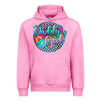 Fuchsia Pink daddy's girl Urban Hoodie - Zillion Design Studio