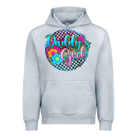 Heather Grey daddy's girl Urban Hoodie - Zillion Design Studio
